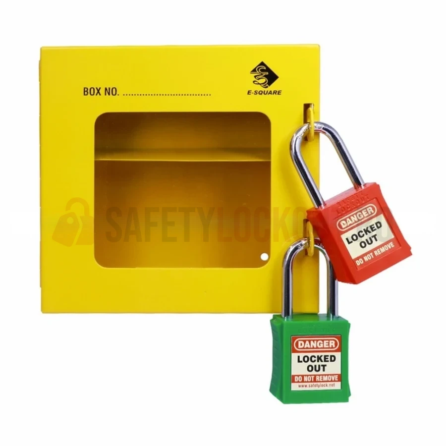 Cutie LOTO de Grup Mini - 2 Puncte de Blocare — Cutie de blocare pentru grup | Safety Lockout
