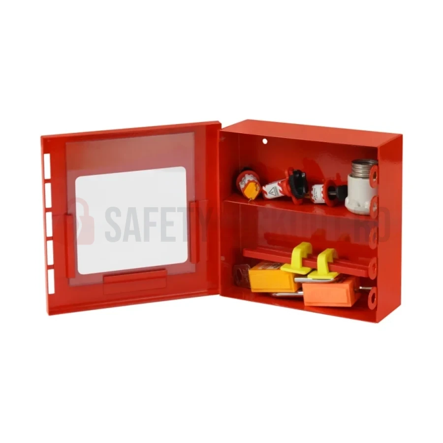Cutie LOTO de Grup Mini - 5 Puncte de Blocare — Cutie de blocare pentru grup | Safety Lockout