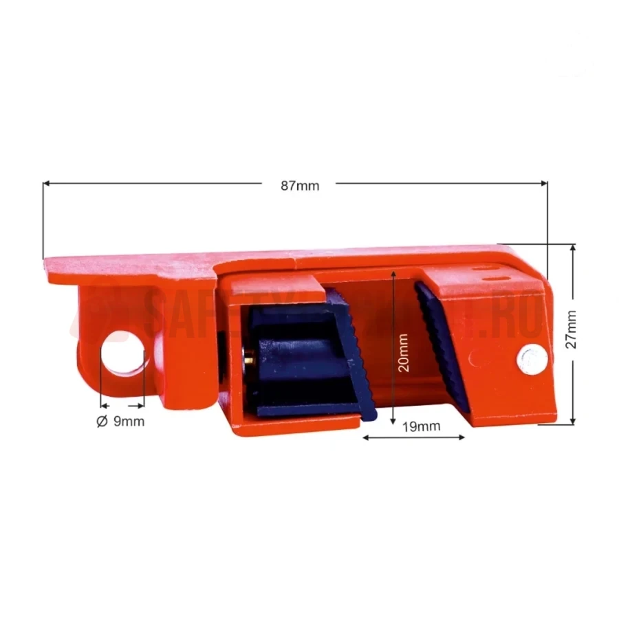 Dispozitiv de Blocare Disjunctor Grip Tight - Mare (Large) — Dispozitiv de blocare pentru disjunctor | Safety Lockout