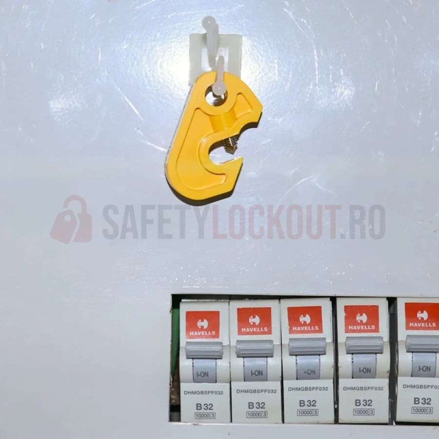 Suport Adeziv pentru Dispozitive de Blocare Disjunctor — Dispozitiv de blocare pentru disjunctor | Safety Lockout