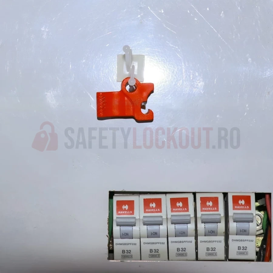 Suport Adeziv pentru Dispozitive de Blocare Disjunctor — Dispozitiv de blocare pentru disjunctor | Safety Lockout