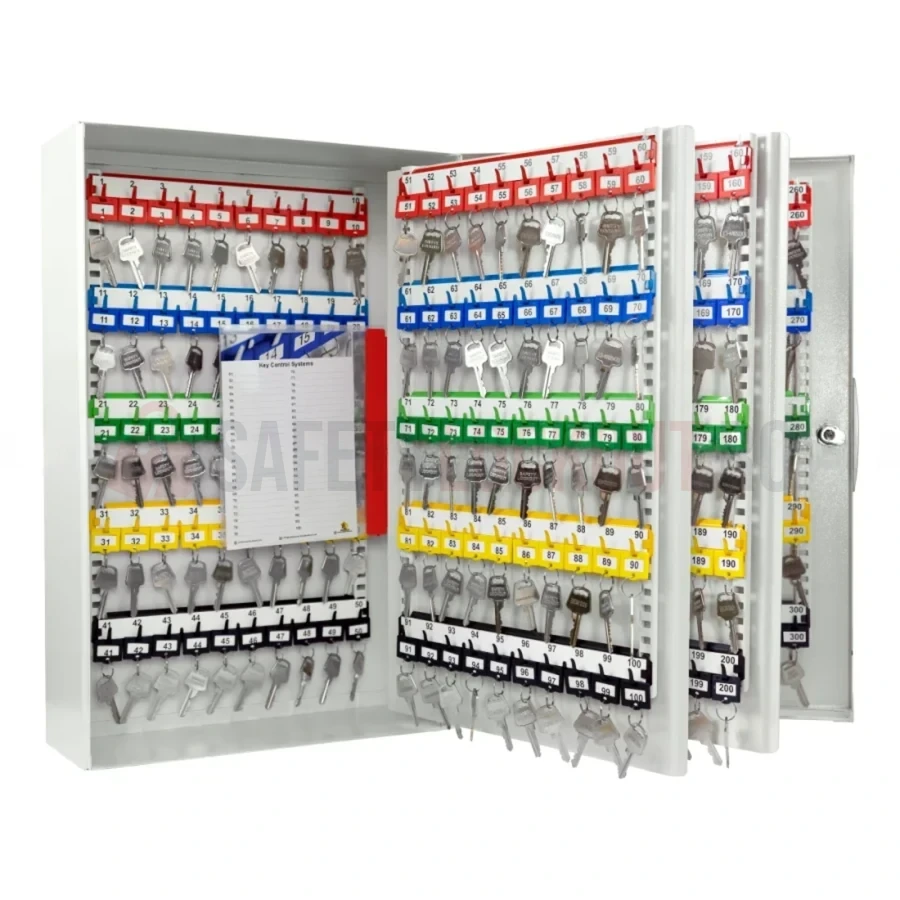 Cabinet din oțel de înaltă rezistență pentru 300 de chei — Cabinet de înaltă rezistență pentru chei | Safety Lockout