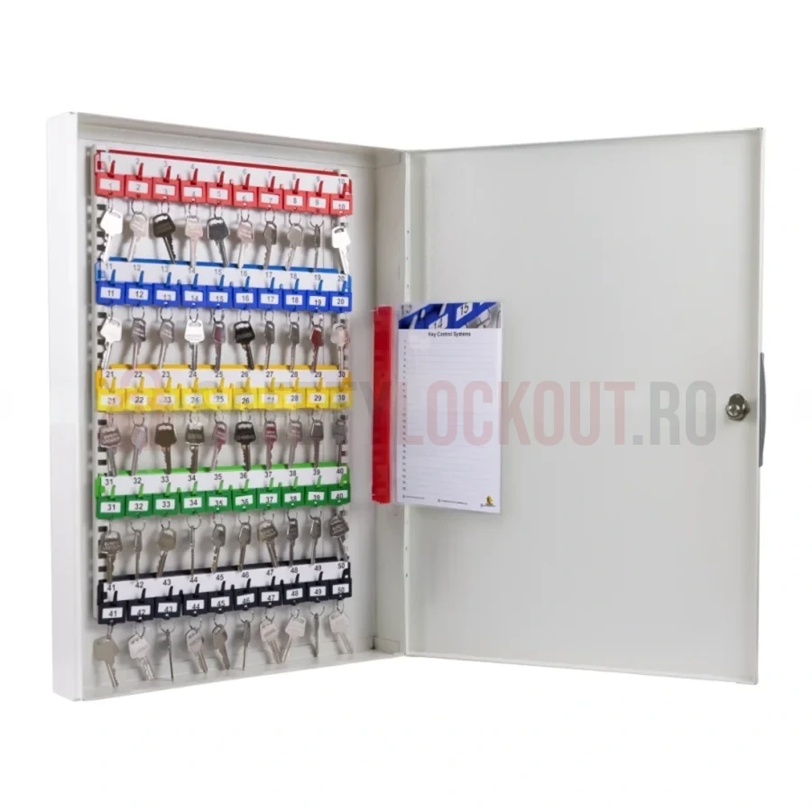 Cabinet de înaltă rezistență pentru 50 de chei — Cabinet de înaltă rezistență pentru chei | Safety Lockout