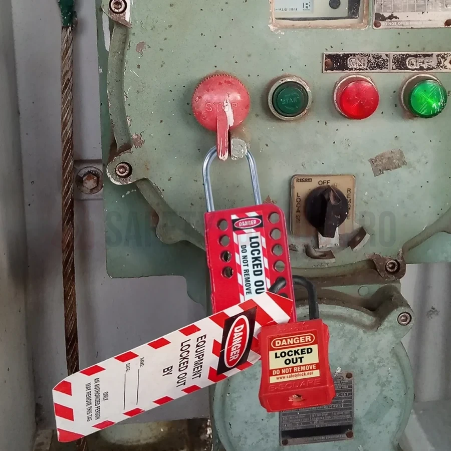 Hasp LOTO heavy duty din oțel inoxidabil, 13 orificii — Hasp LOTO | Safety Lockout