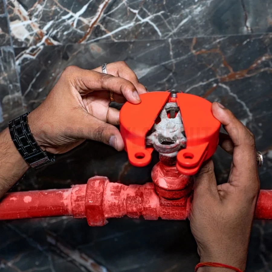 Set de 5 dispozitive cu balama pentru blocare valvă poartă, 25–355 mm — Dispozitive de blocare pentru valve poartă | Safety Lockout