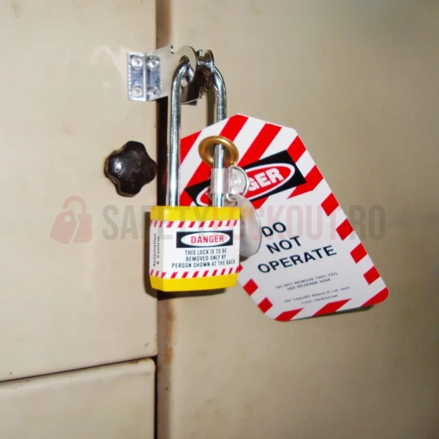 Lacăt LOTO cu carcasă de protecție și bridă lungă — Lacăte LOTO cu carcasă de protecție | Safety Lockout