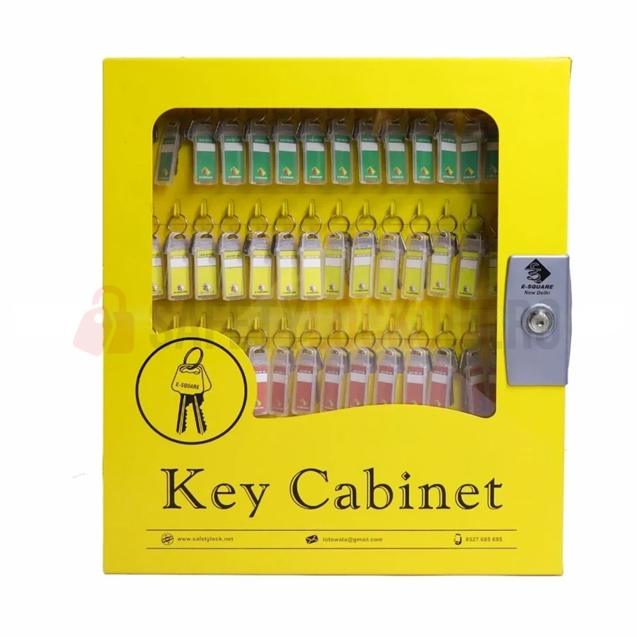 Dulap LOTO pentru 60 de chei, cu geam transparent — Dulapuri cu geam transparent pentru chei | Safety Lockout