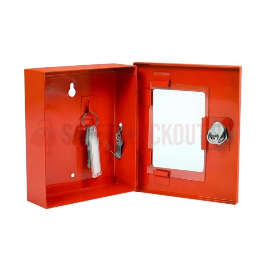Cutie LOTO pentru cheia de urgență, cu ciocănel — Cutie pentru cheia de urgență | Safety Lockout