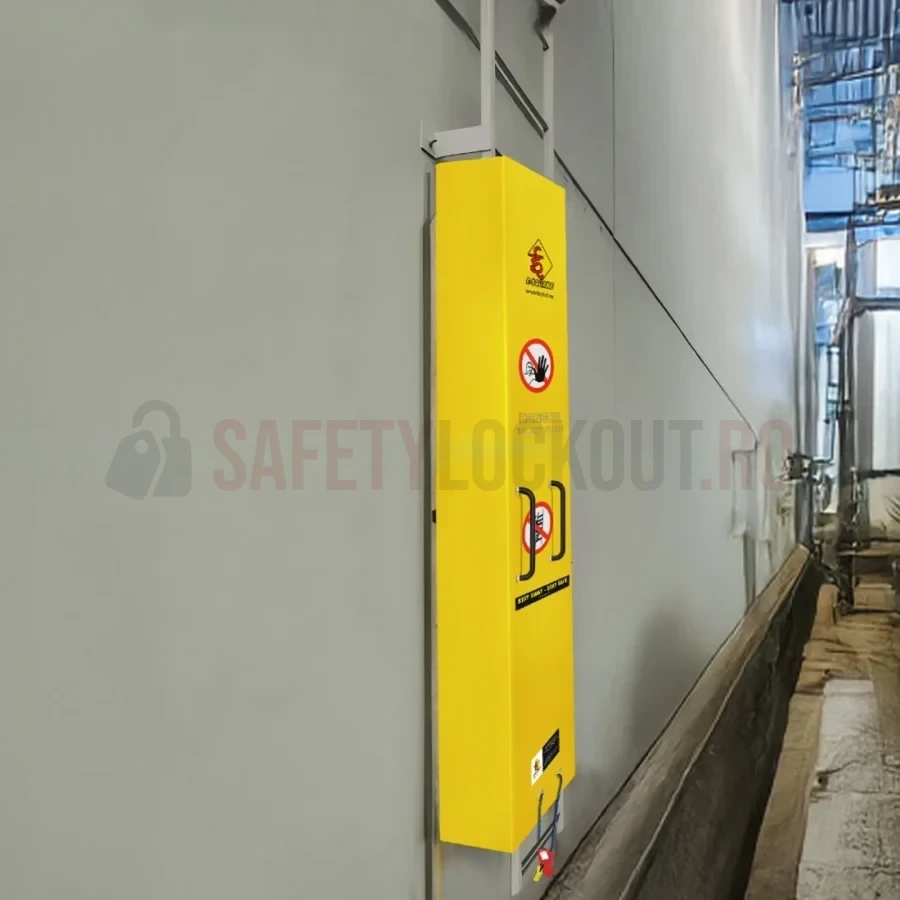 Dispozitiv de blocare din oțel pentru scară, montaj superior, 64″ x 16″ — Dispozitive de blocare pentru scări | Safety Lockout