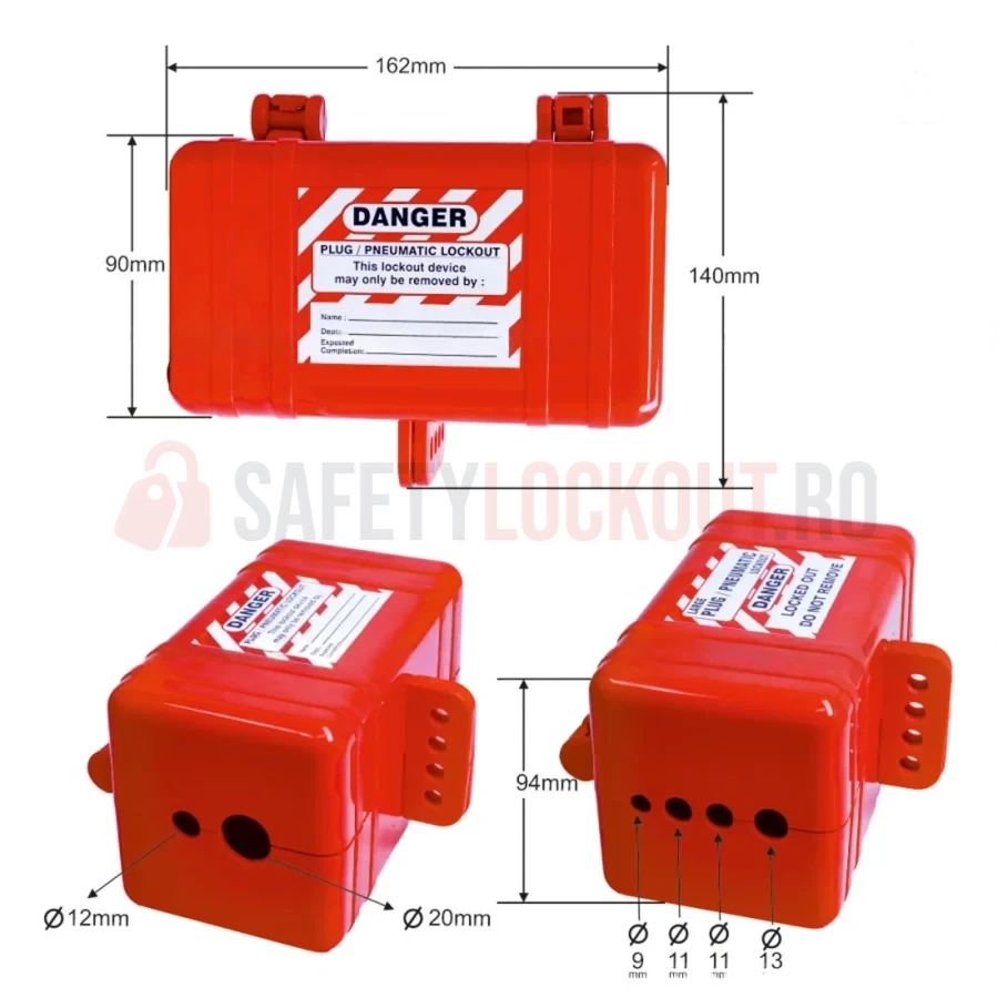 Dispozitiv de blocare pentru ștecher mare — Dispozitiv de blocare pentru ștecher de cablu | Safety Lockout