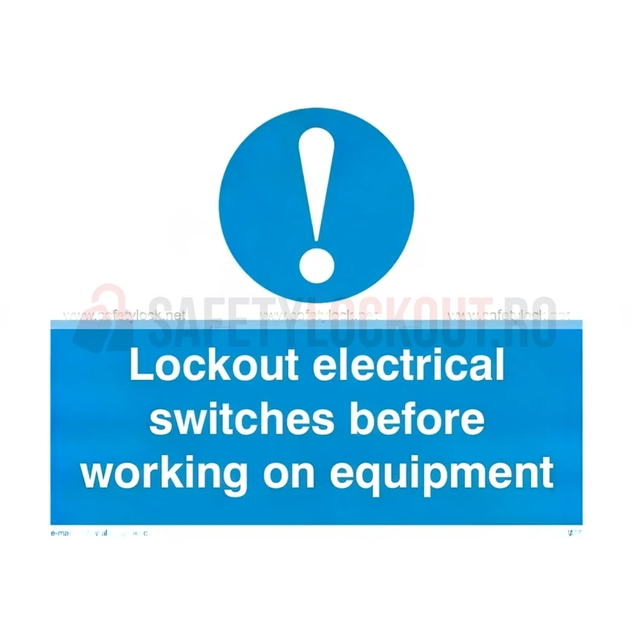 Indicator de siguranță LOTO pentru întrerupătoare electrice — Indicatoare de siguranță LOTO | Safety Lockout