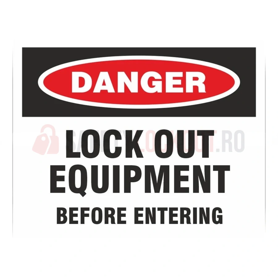 Indicator de siguranță LOTO — Lock out Equipment before Entering — Indicatoare de siguranță LOTO | Safety Lockout