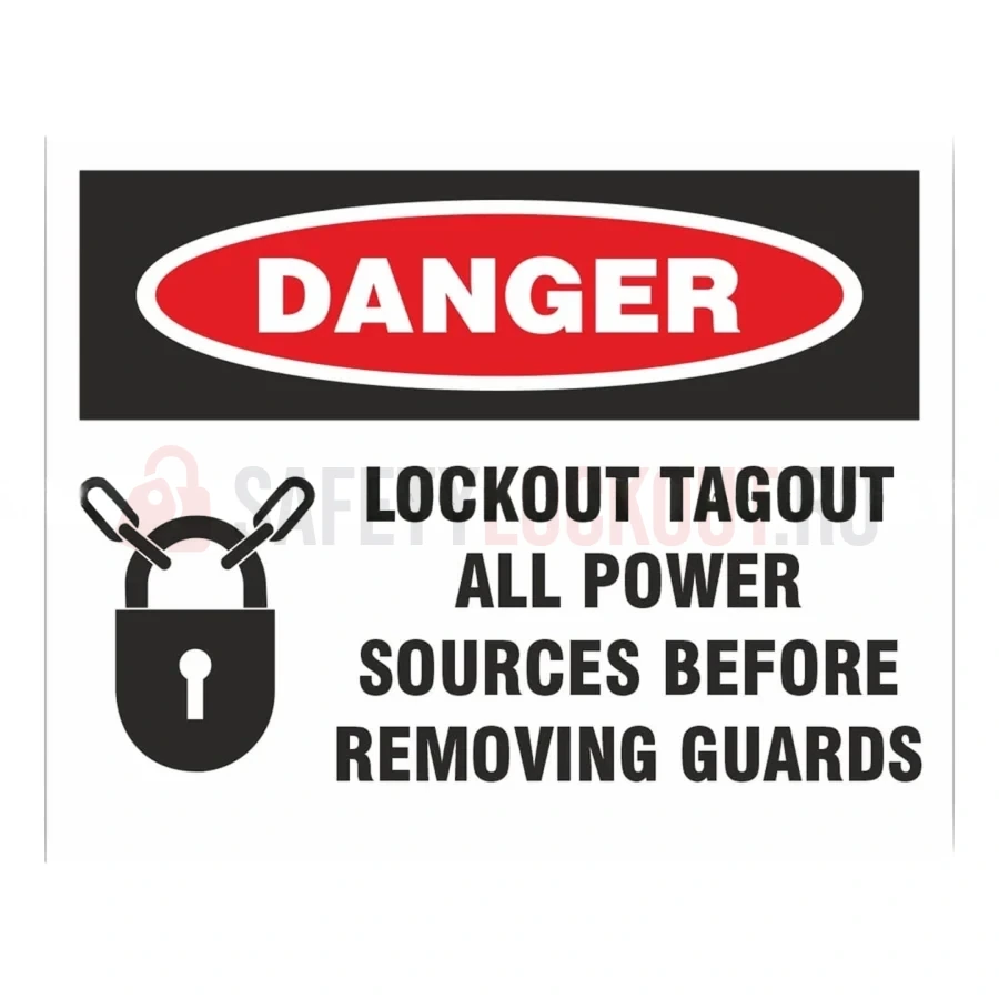 Indicator de siguranță LOTO — Izolarea surselor de energie înainte de demontarea protecțiilor — Indicatoare de siguranță LOTO | Safety Lockout