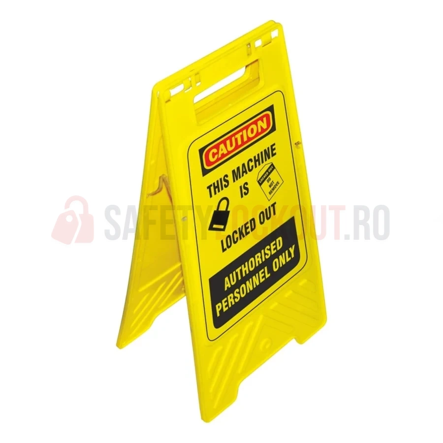 Stand de informare LOTO — Danger — This Machine is Locked Out — Accesorii LOTO | Safety Lockout