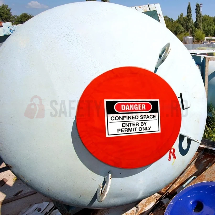 Husă blocabilă plină pentru spații închise, 36 inchi (91,4 cm) — Huse de blocare pentru spații închise | Safety Lockout