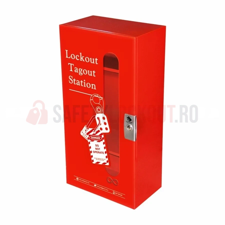 Stație Lockout Tagout metalică, 762 x 381 x 229 mm — Stații LOTO | Safety Lockout