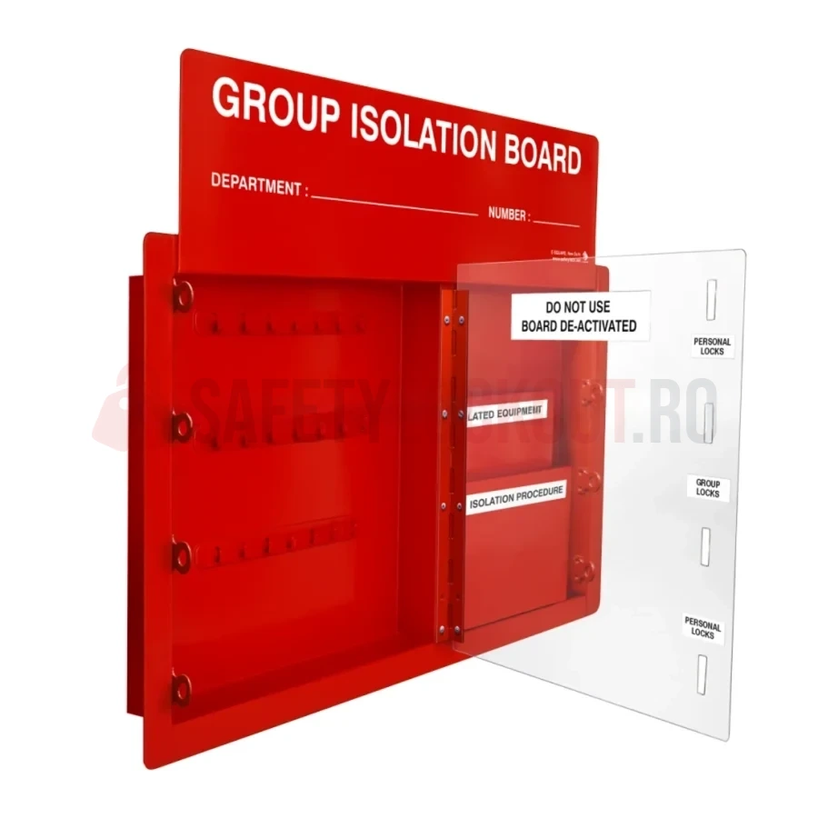Panou pentru Controlul Izolării de Grup — Panou de izolare pentru grup | Safety Lockout