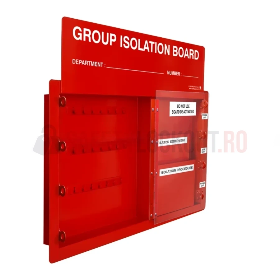 Panou pentru Controlul Izolării de Grup — Panou de izolare pentru grup | Safety Lockout