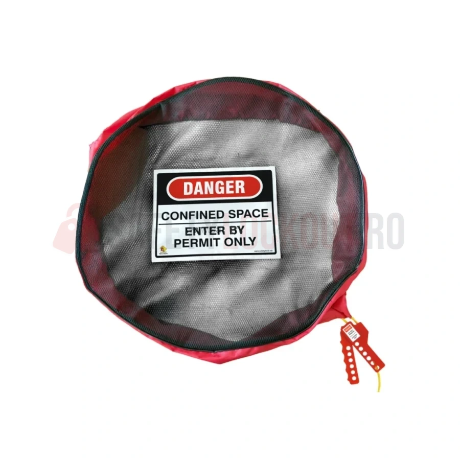 Husă blocabilă și ventilată pentru spații închise, Medie, 76,2 cm — Huse de blocare pentru spații închise | Safety Lockout