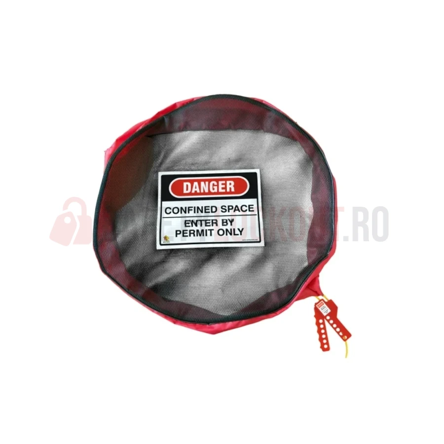 Husă blocabilă și ventilată pentru spații închise, mică (55,8 cm) — Huse de blocare pentru spații închise | Safety Lockout