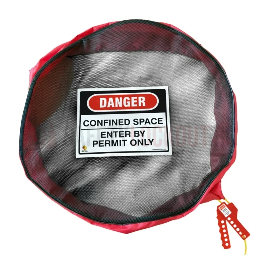 Husă blocabilă și ventilată pentru spații închise, XL, 106 cm — Huse de blocare pentru spații închise | Safety Lockout