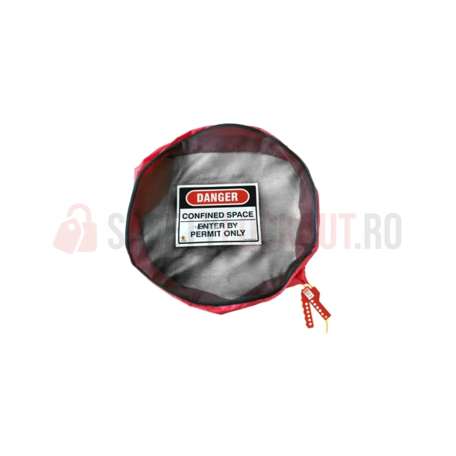 Husă blocabilă și ventilată pentru spații închise, XS, 45,7 cm — Huse de blocare pentru spații închise | Safety Lockout