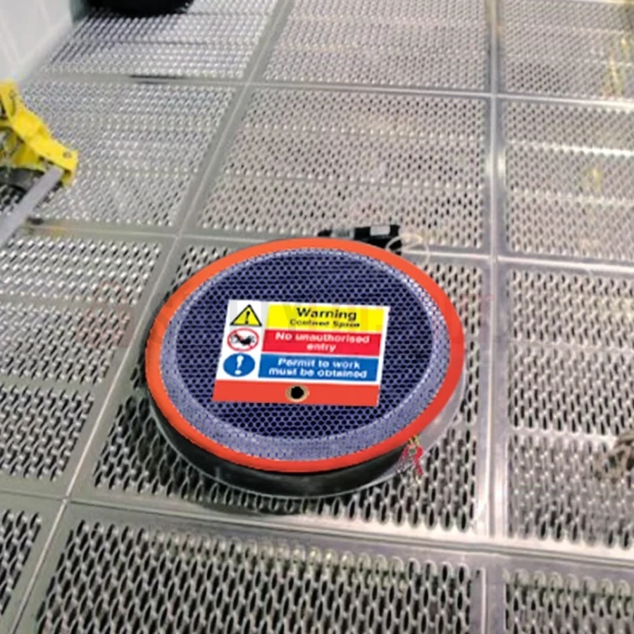 Husă blocabilă și ventilată pentru spații închise, XS, 45,7 cm — Huse de blocare pentru spații închise | Safety Lockout