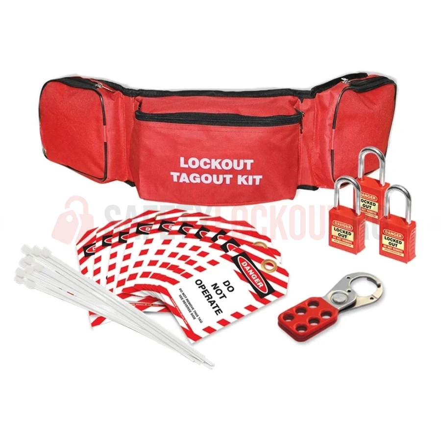 Kit LOTO - Borsetă de talie – Mică — Kituri LOTO de bază | Safety Lockout