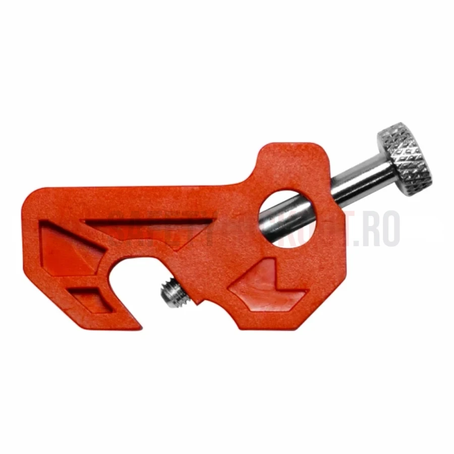 Dispozitiv de Blocare Disjunctor Miniatură Roșu cu Șurub Twister — Dispozitiv de blocare pentru disjunctor | Safety Lockout