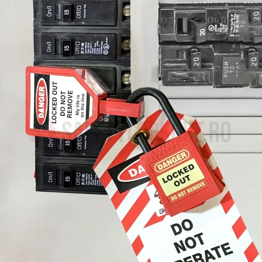 Dispozitiv de Blocare Disjunctor Multipol (Crossbar) — Dispozitiv de blocare pentru disjunctor | Safety Lockout