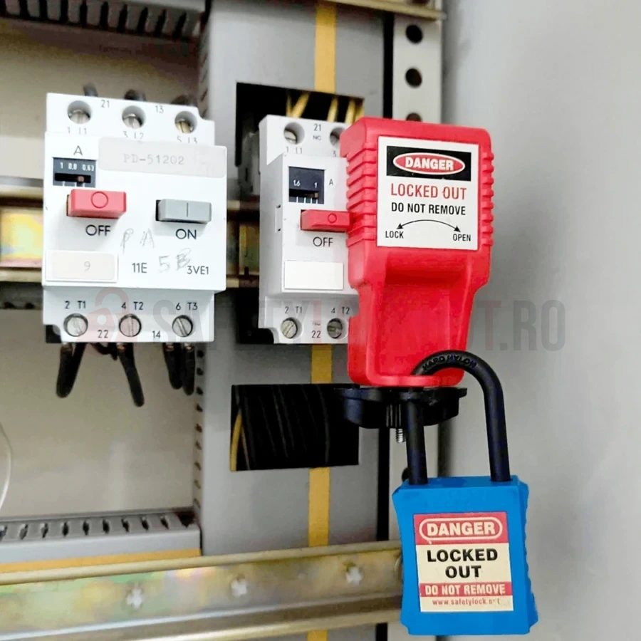 Dispozitiv de Blocare pentru Protecție Motor (MPCB) cu Twister — Dispozitiv de blocare pentru disjunctor | Safety Lockout