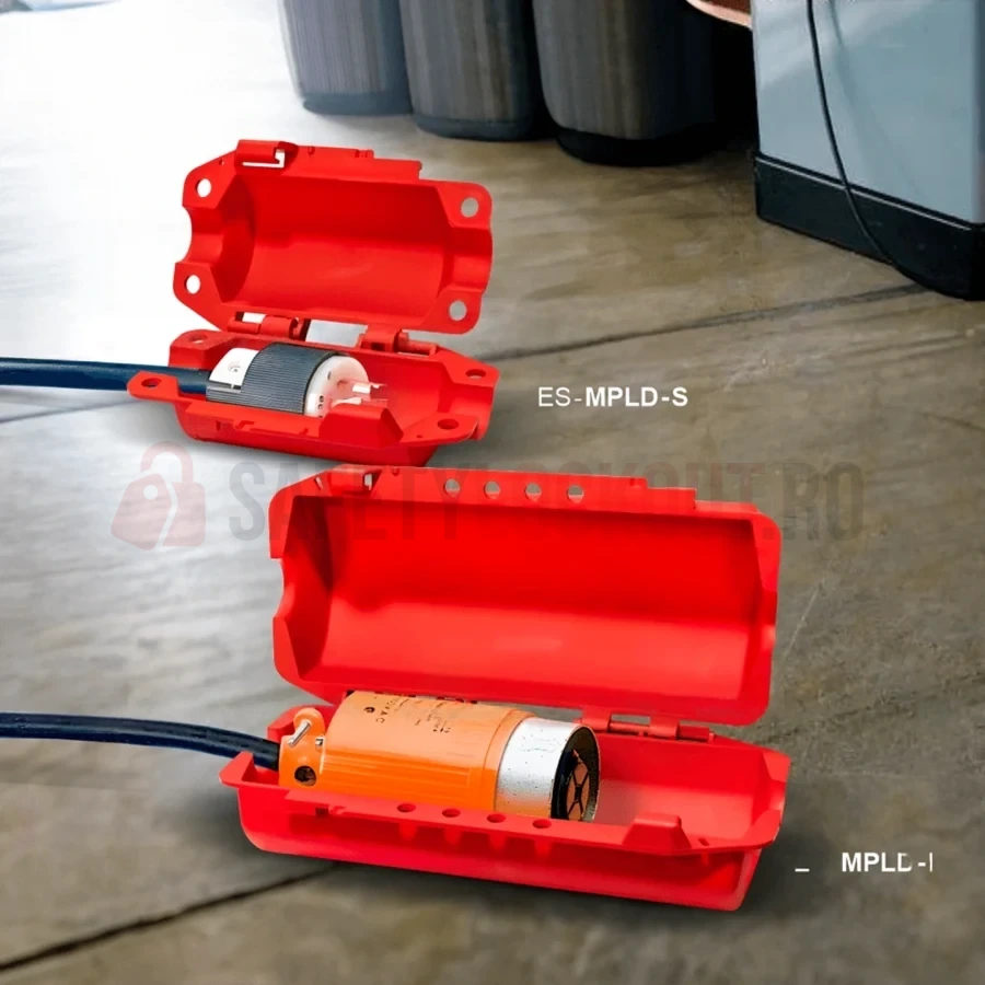 Set de 2 dispozitive de blocare pentru ștechere turnate — Dispozitiv de blocare pentru ștecher turnat | Safety Lockout