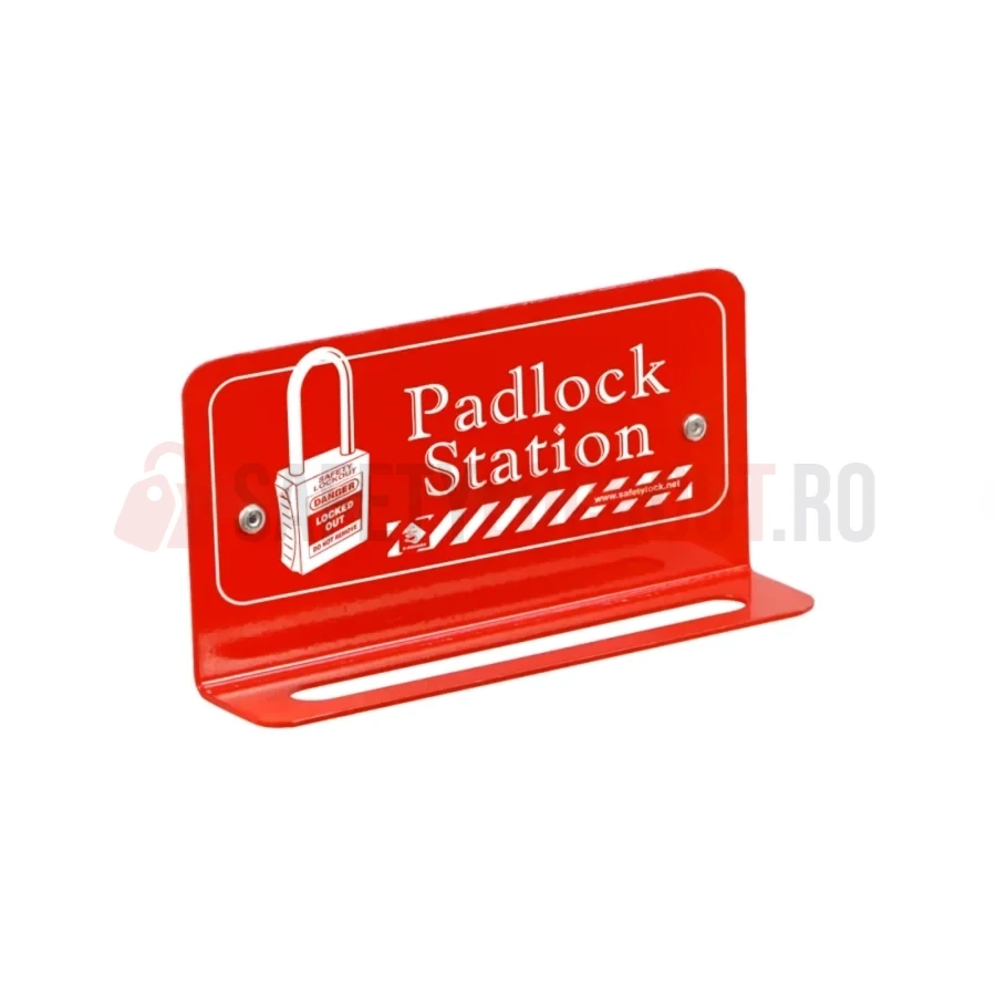 Mini stație LOTO de perete pentru 6 lacăte — Mini stații pentru lacăte | Safety Lockout