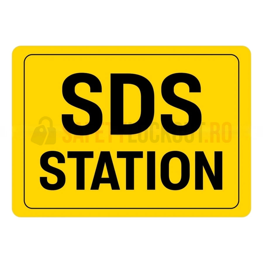 Indicator de perete pentru stație MSDS / SDS, galben — Cabinete pentru comunicarea pericolelor și fișe tehnice de securitate (MSDS) | Safety Lockout