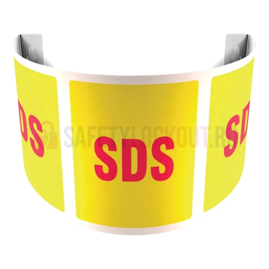 Indicator de perete pentru fișe tehnice de securitate MSDS/SDS, tip semicerc — Cabinete pentru comunicarea pericolelor și fișe tehnice de securitate (MSDS) | Safety Lockout