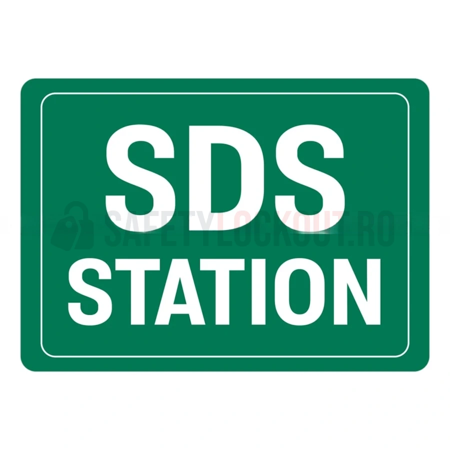 Indicator de perete MSDS / SDS, verde — Cabinete pentru comunicarea pericolelor și fișe tehnice de securitate (MSDS) | Safety Lockout