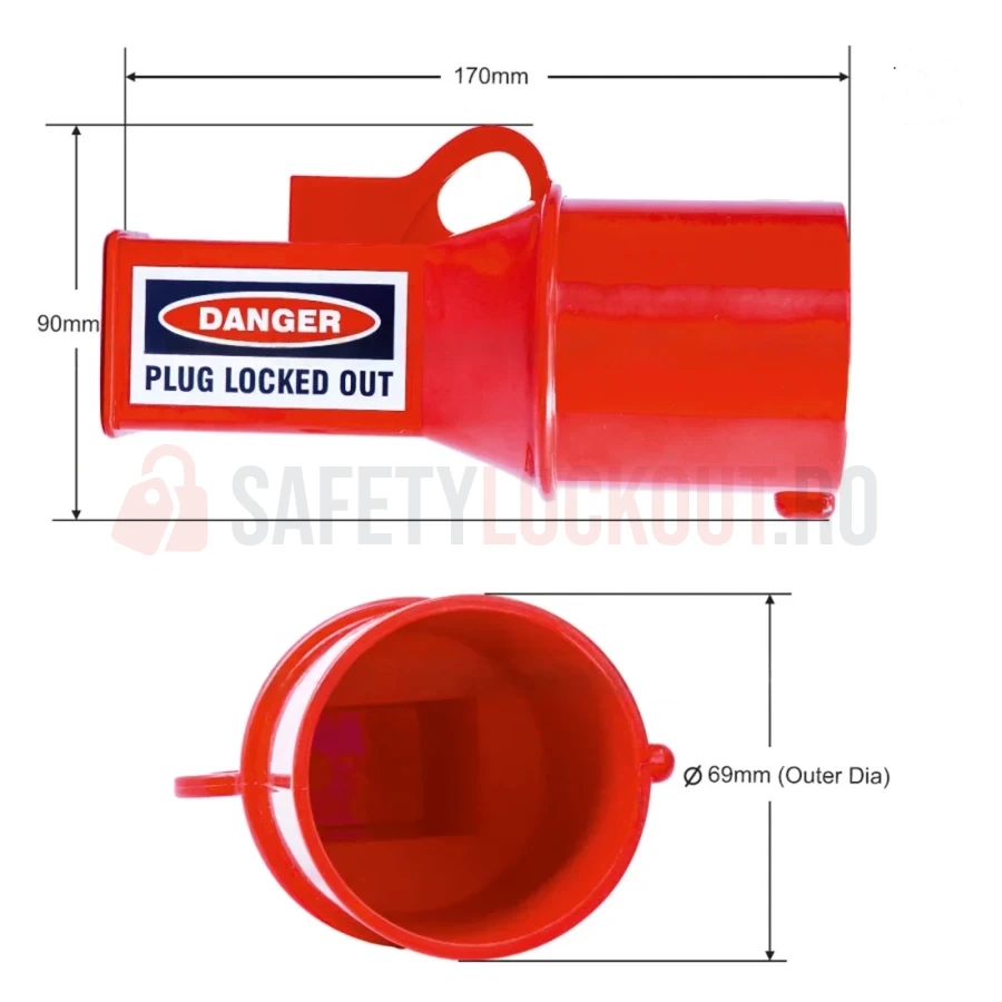 Dispozitiv de blocare pentru prize industriale, XL — Dispozitive de blocare pentru ștechere și prize industriale | Safety Lockout
