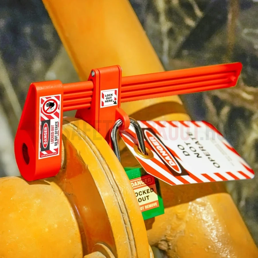 Dispozitiv nemetalic de blocare pentru flanșă oarbă, XS — Dispozitiv de blocare pentru flanșă oarbă | Safety Lockout
