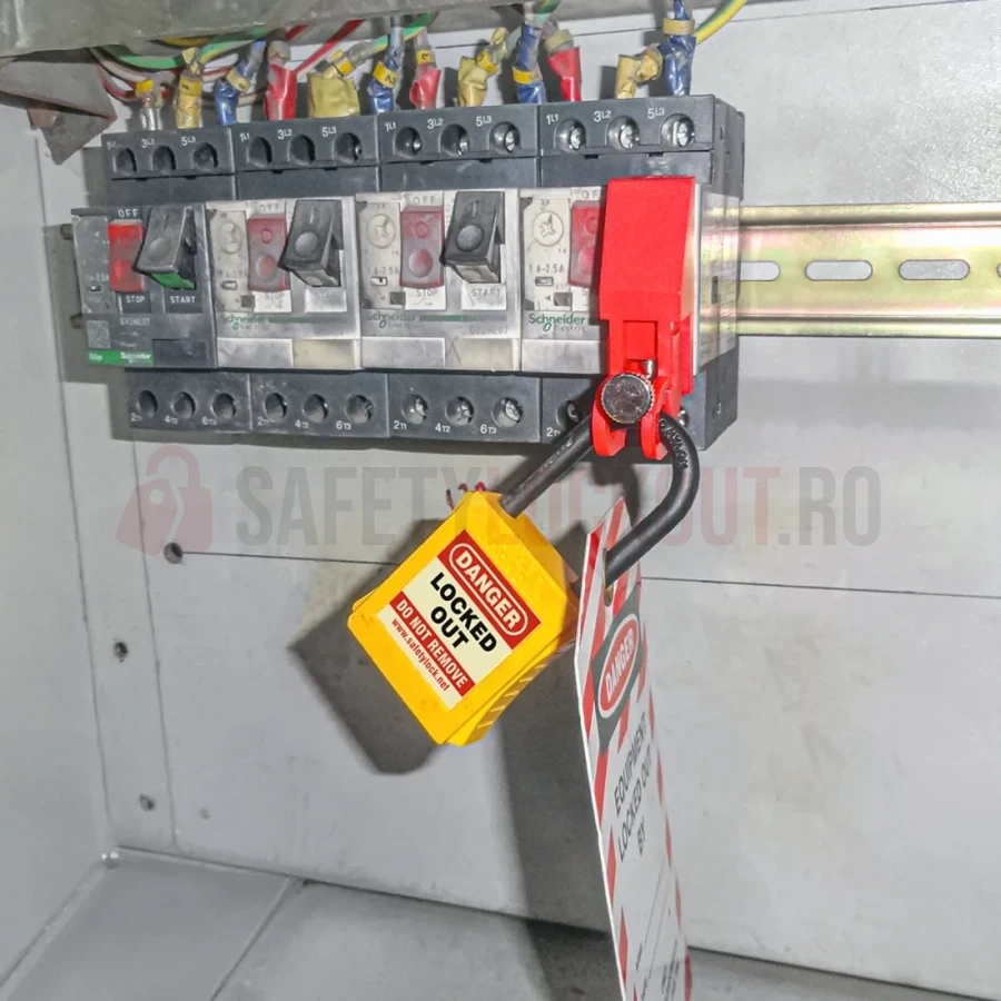 Dispozitiv de Blocare Buton Protecție Motor (Push Button MPCB) — Dispozitiv de blocare pentru disjunctor | Safety Lockout