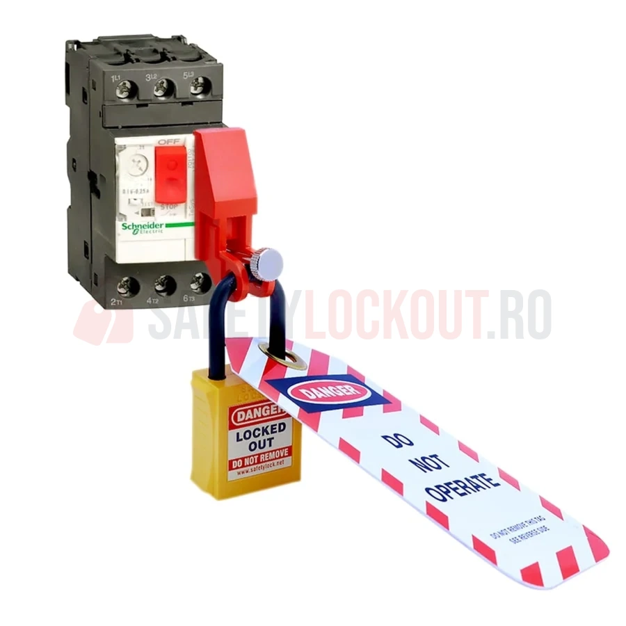 Dispozitiv de Blocare Buton Protecție Motor (Push Button MPCB) — Dispozitiv de blocare pentru disjunctor | Safety Lockout