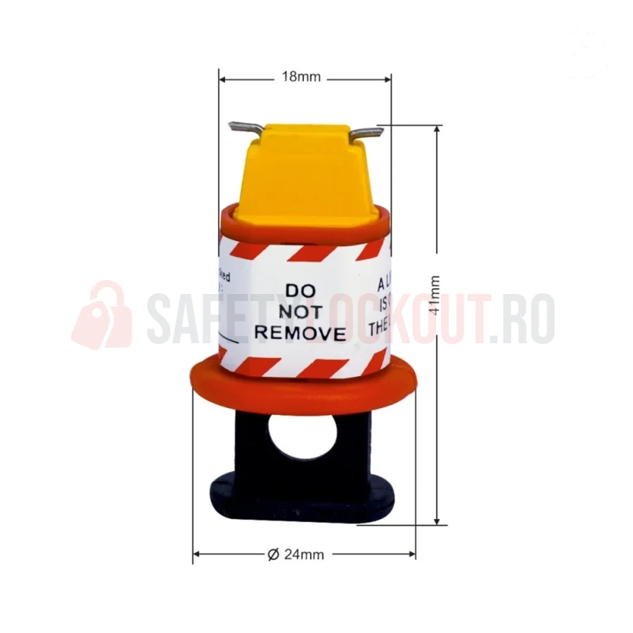 Dispozitiv de Blocare Pin-Out Convențional pentru Disjunctor Miniatură — Dispozitiv de blocare pentru disjunctor | Safety Lockout