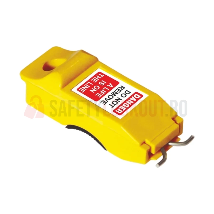 Dispozitiv de Blocare Pin-Out Slider pentru Disjunctor Miniatură — Dispozitiv de blocare pentru disjunctor | Safety Lockout