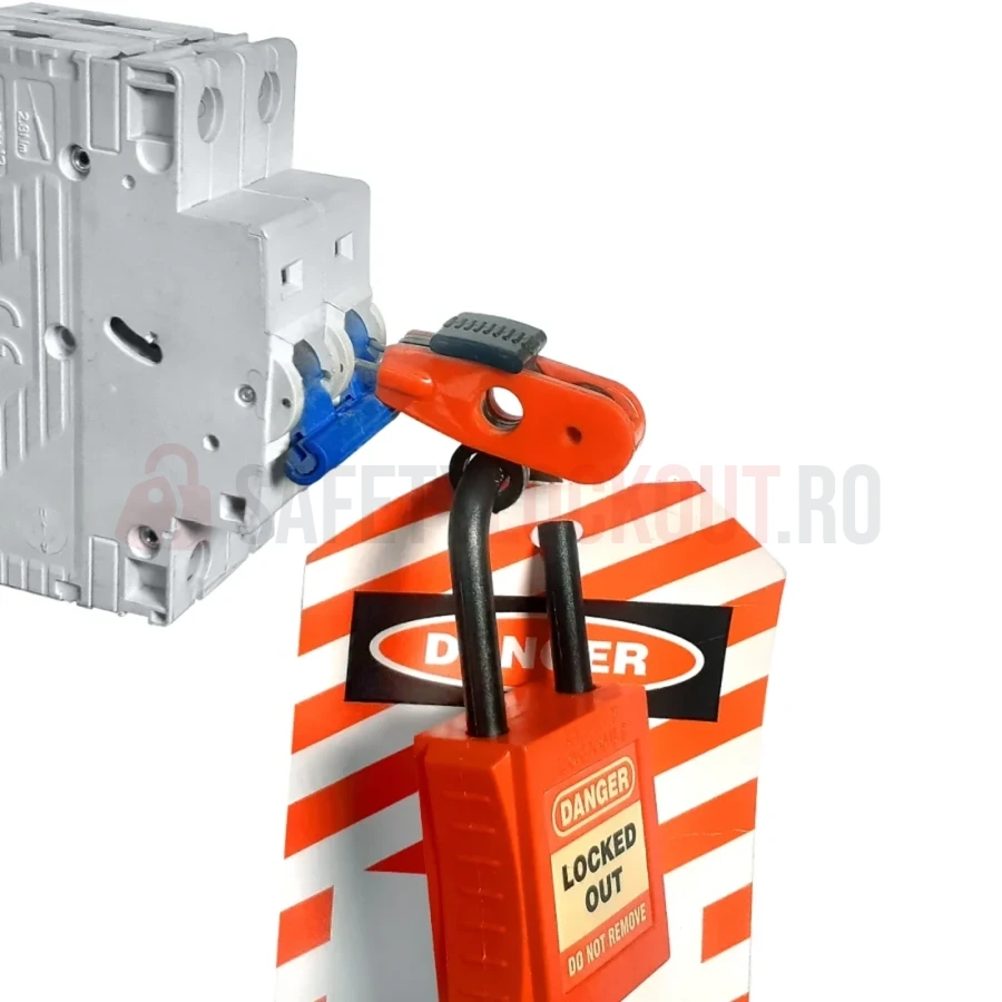 Dispozitiv de Blocare Pin-Out Lat Premier pentru Disjunctor Miniatură — Dispozitiv de blocare pentru disjunctor | Safety Lockout