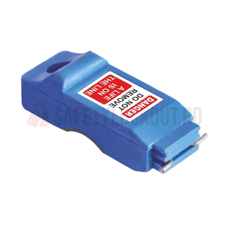 Dispozitiv de Blocare Pin-Out Lat (Wide) Slider pentru Disjunctor Miniatură — Dispozitiv de blocare pentru disjunctor | Safety Lockout