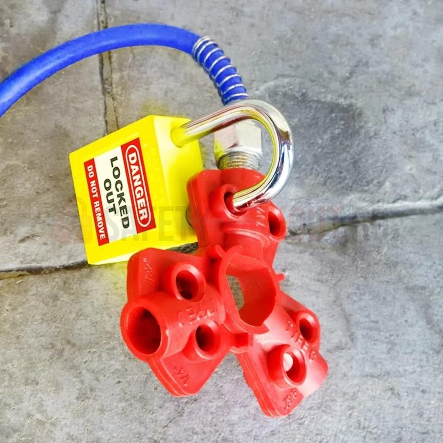 Dispozitiv de blocare pneumatic cu 3 căi — Dispozitiv convențional de blocare pneumatic | Safety Lockout