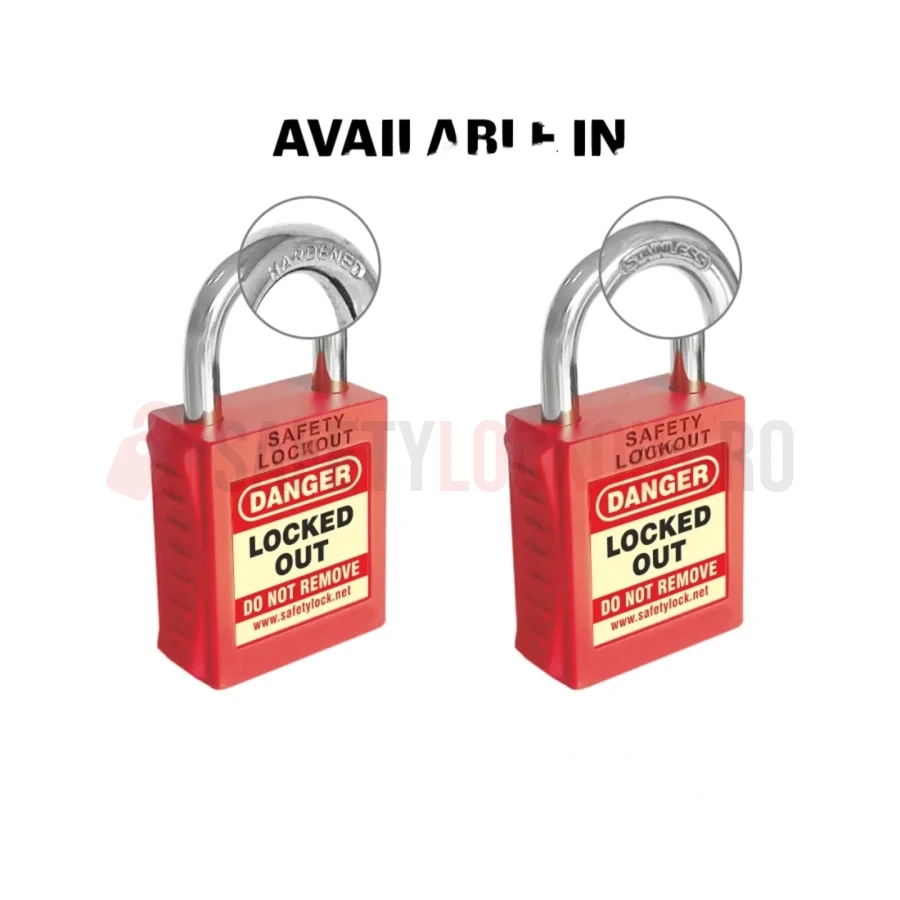 Lacăt LOTO PLSP cu bridă din oțel 25 mm — Lacăte de siguranță LOTO | Safety Lockout