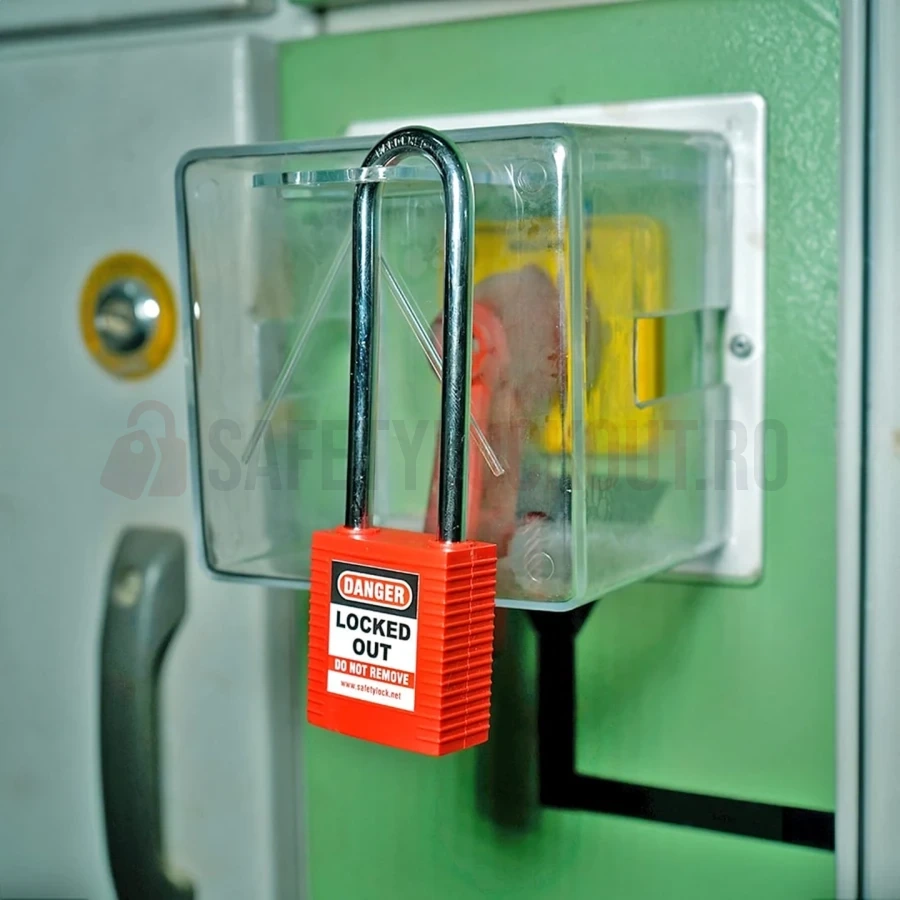 Lacăt LOTO de siguranță Seria 3, bridă oțel 85 mm — Lacăte de siguranță LOTO | Safety Lockout