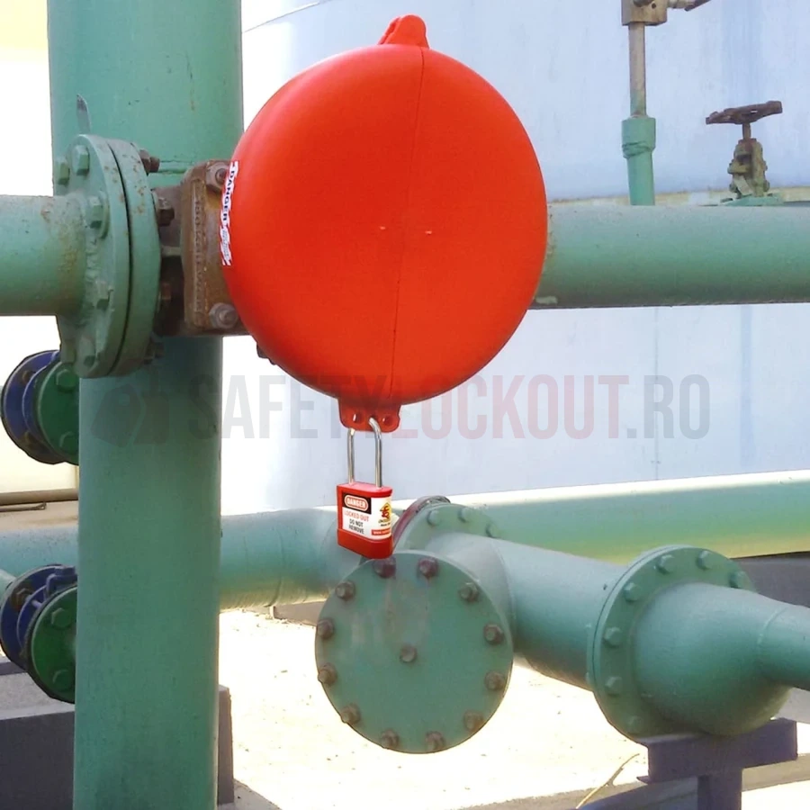 Lacăt LOTO Seria 4 cu bridă din oțel 4 mm — Lacăte de siguranță LOTO | Safety Lockout