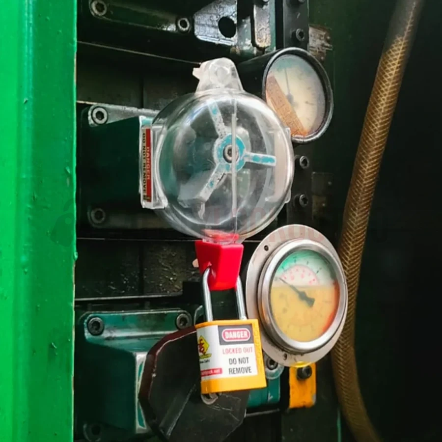 Lacăt LOTO Seria 4 cu bridă din oțel 4 mm — Lacăte de siguranță LOTO | Safety Lockout