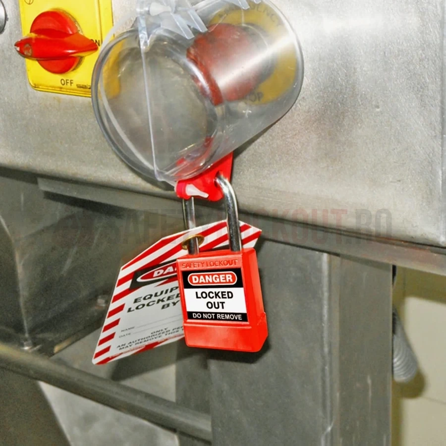Lacăt LOTO Seria 6 Premier cu bridă din oțel 46 mm — Lacăte de siguranță LOTO | Safety Lockout